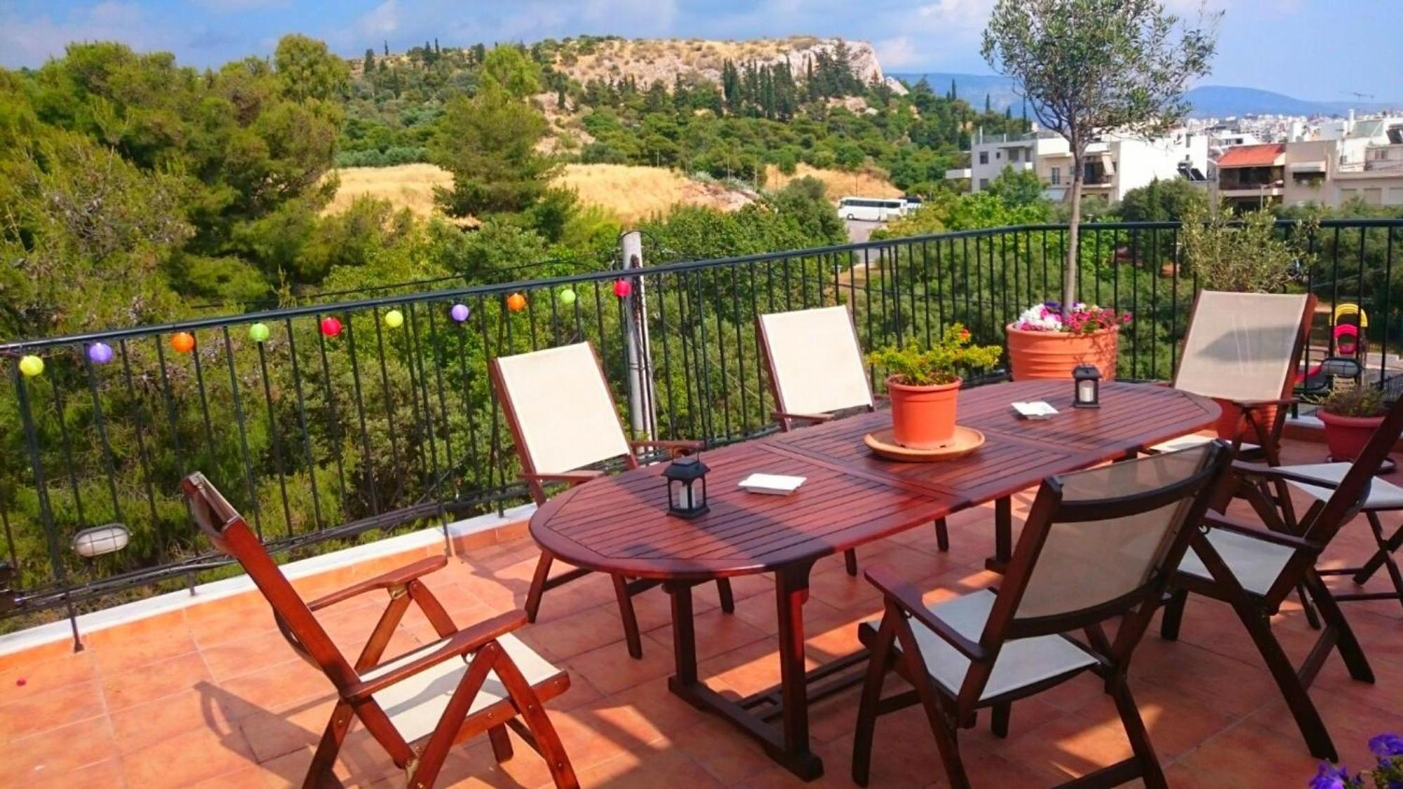 Cozy Apartment In Acropolis With Roof Garden Athens Exterior photo