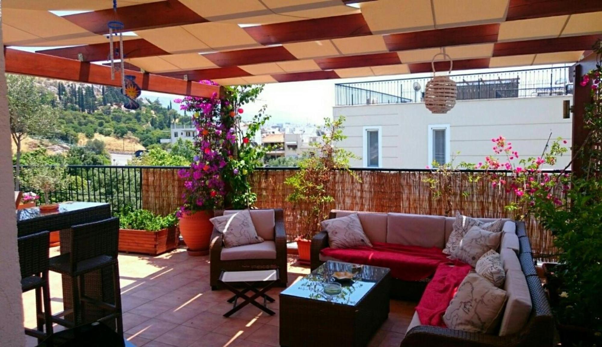 Cozy Apartment In Acropolis With Roof Garden Athens Exterior photo
