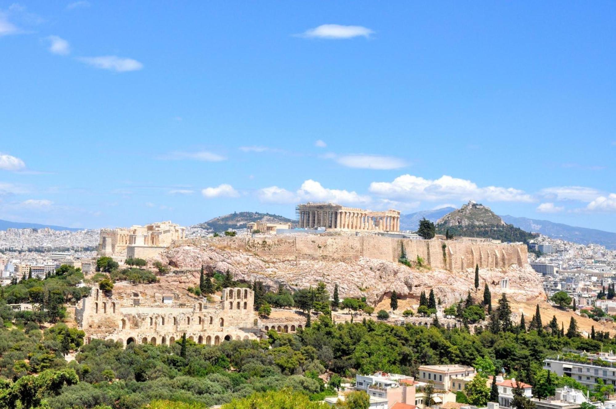 Cozy Apartment In Acropolis With Roof Garden Athens Exterior photo