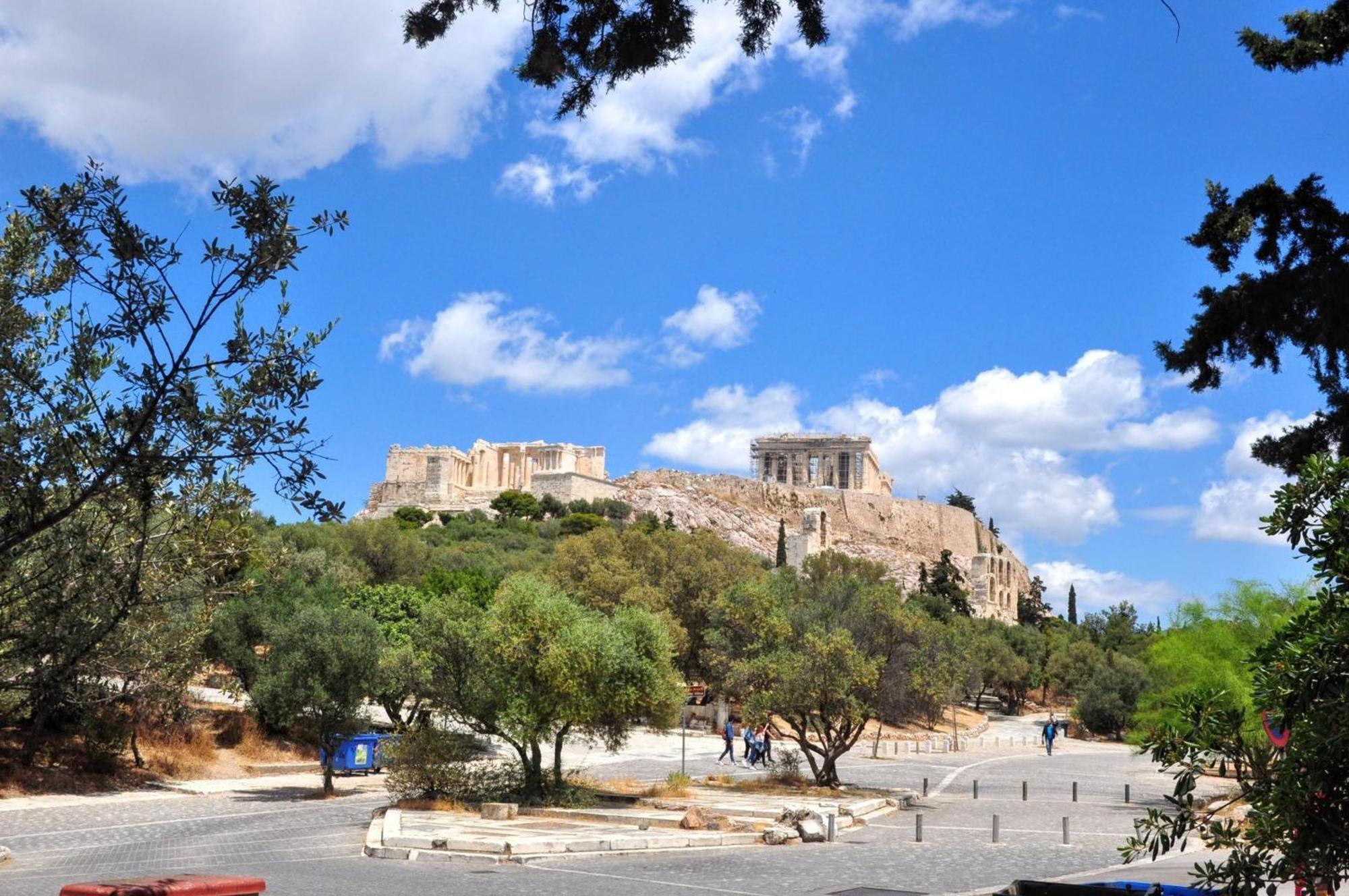 Cozy Apartment In Acropolis With Roof Garden Athens Exterior photo
